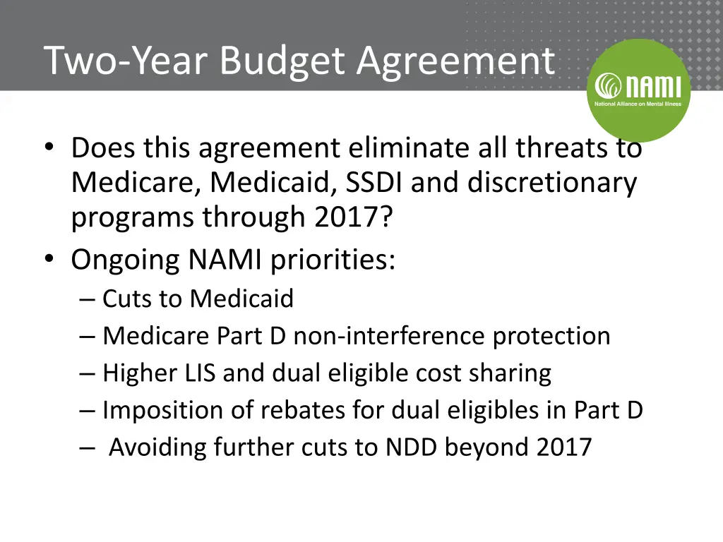 two year budget agreement
