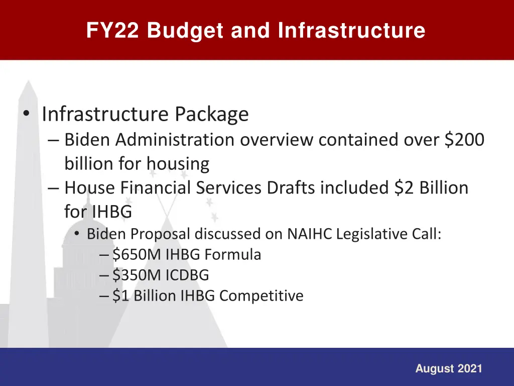 fy22 budget and infrastructure 1