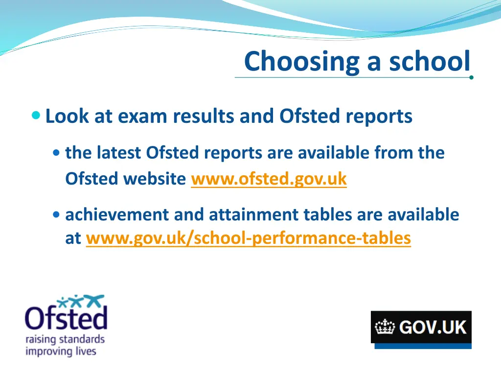 choosing a school 7