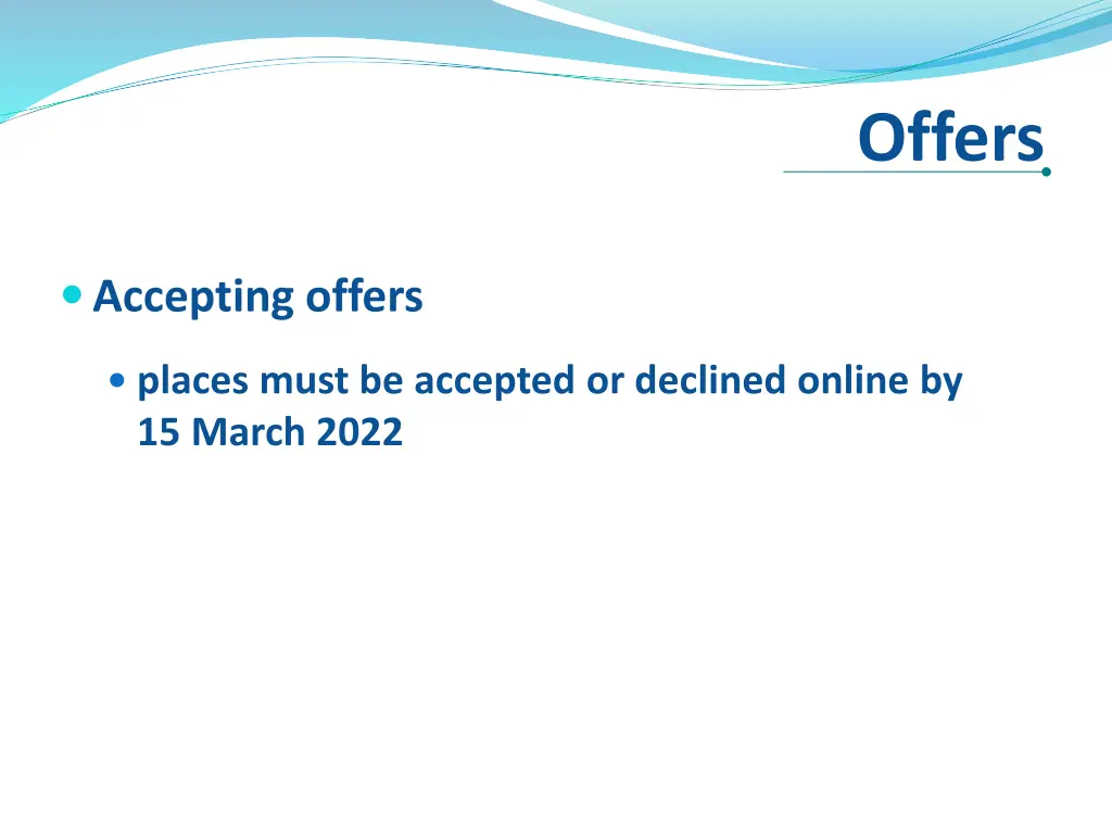 offers 3
