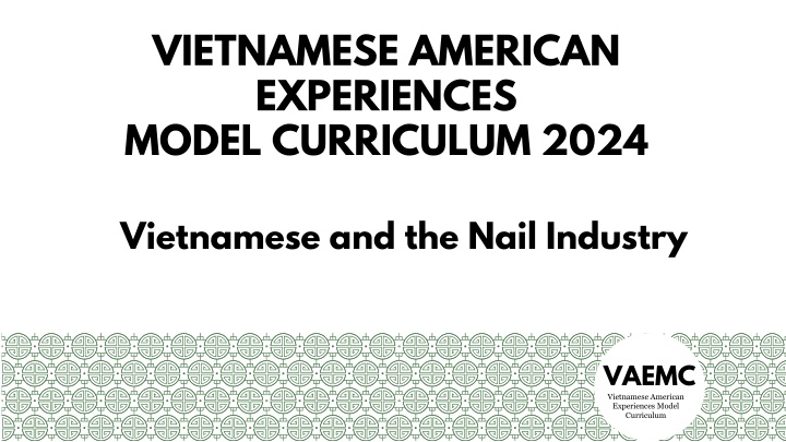 vietnamese american experiences model curriculum