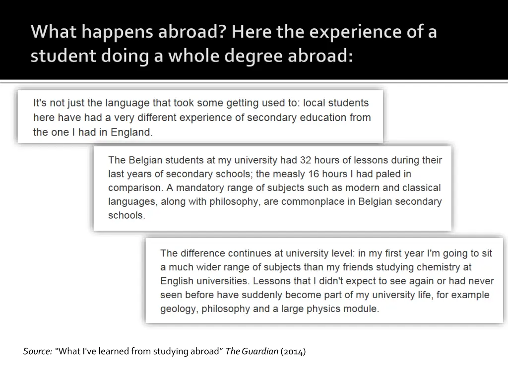source what i ve learned from studying abroad