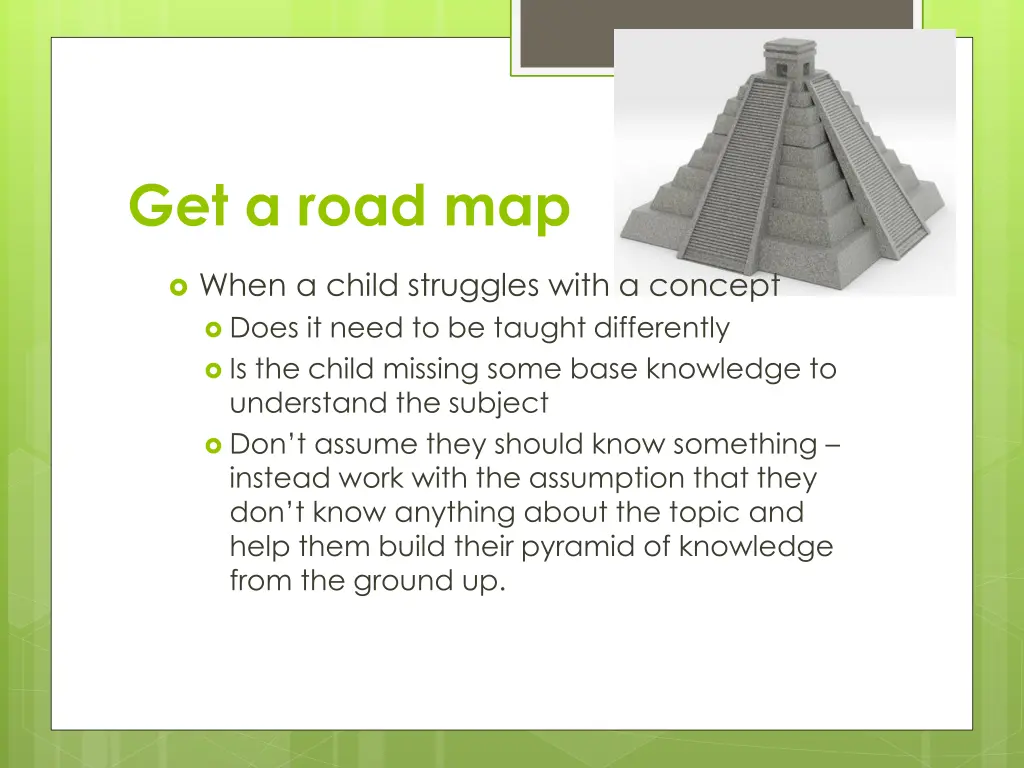 get a road map 1