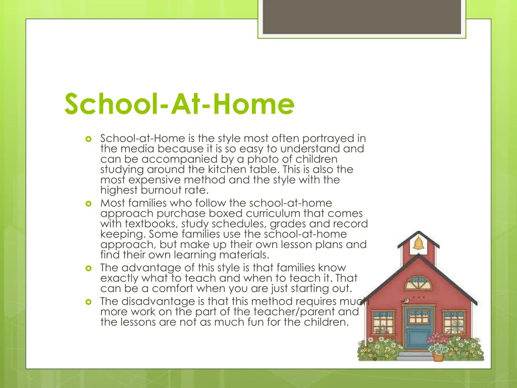 school at home