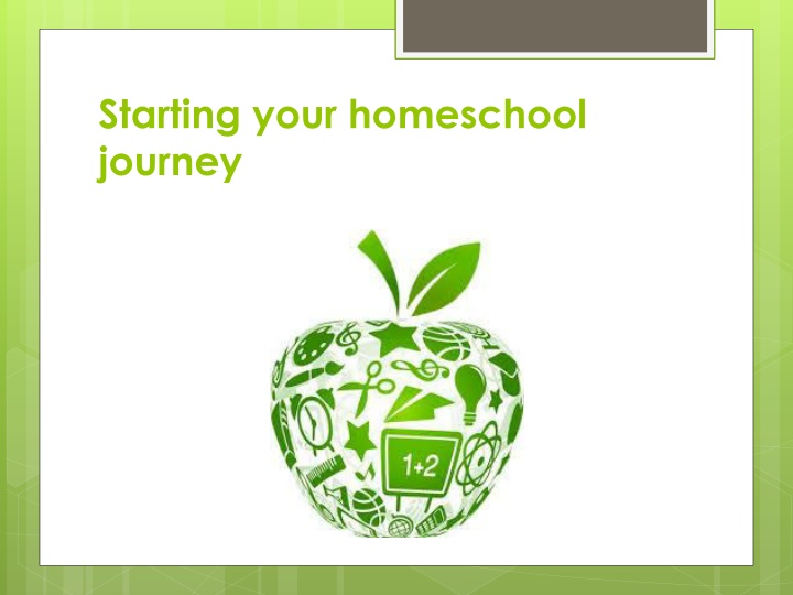 starting your homeschool journey