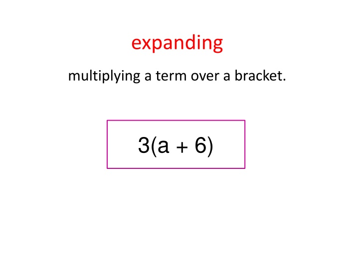 expanding