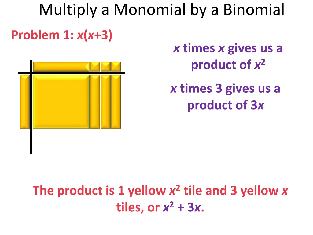 multiply a monomial by a binomial 2