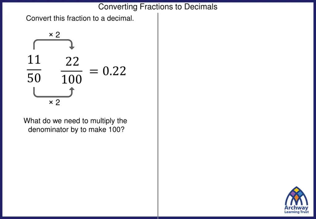 converting fractions to decimals 3