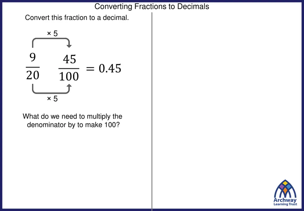 converting fractions to decimals 6