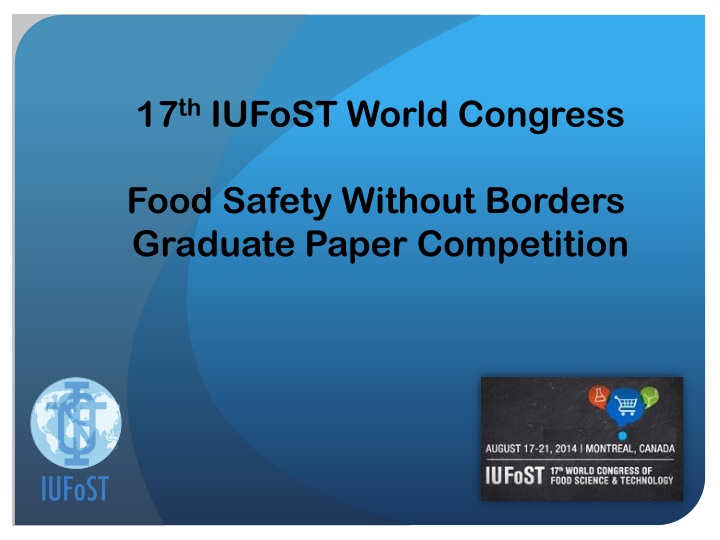 17 th iufost world congress