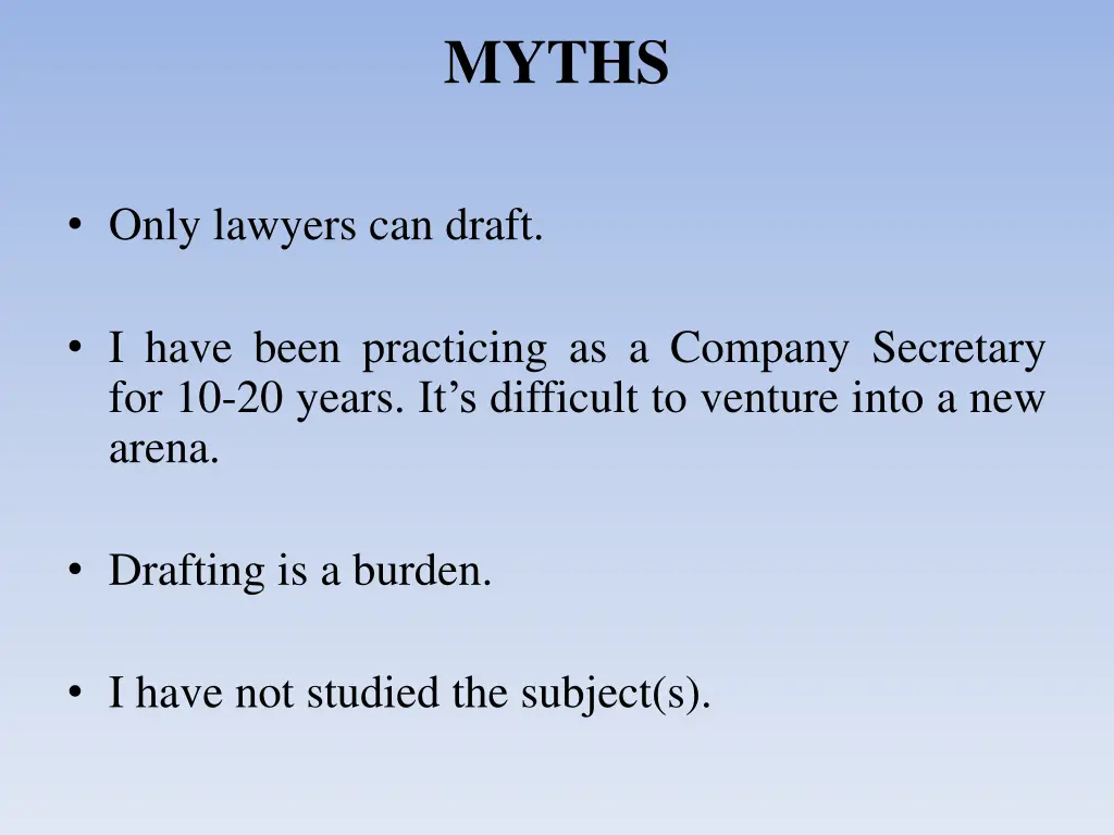 myths