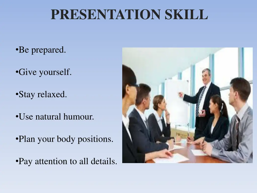 presentation skill