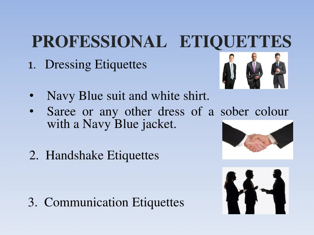 professional etiquettes 1 dressing etiquettes