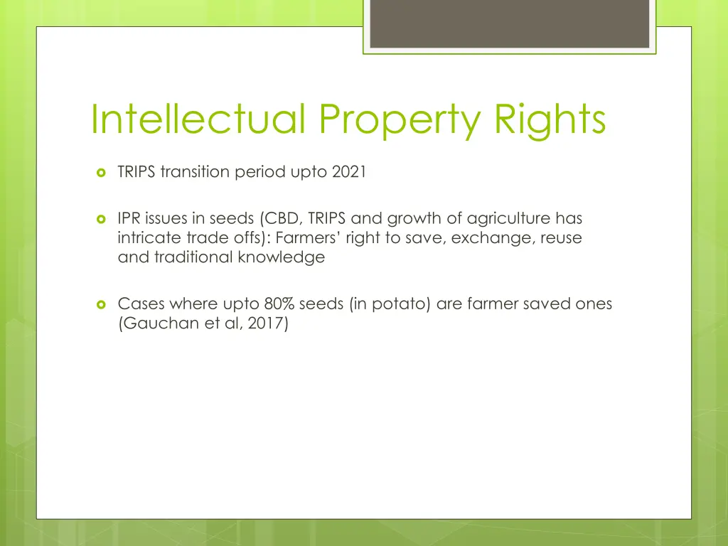 intellectual property rights