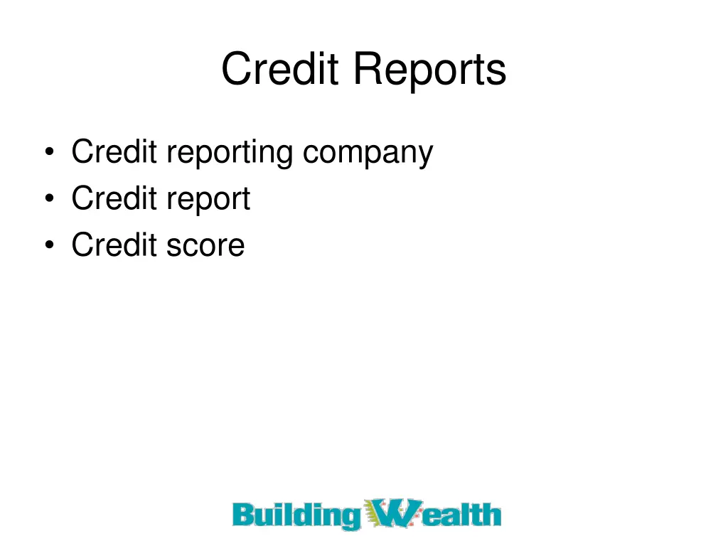 credit reports