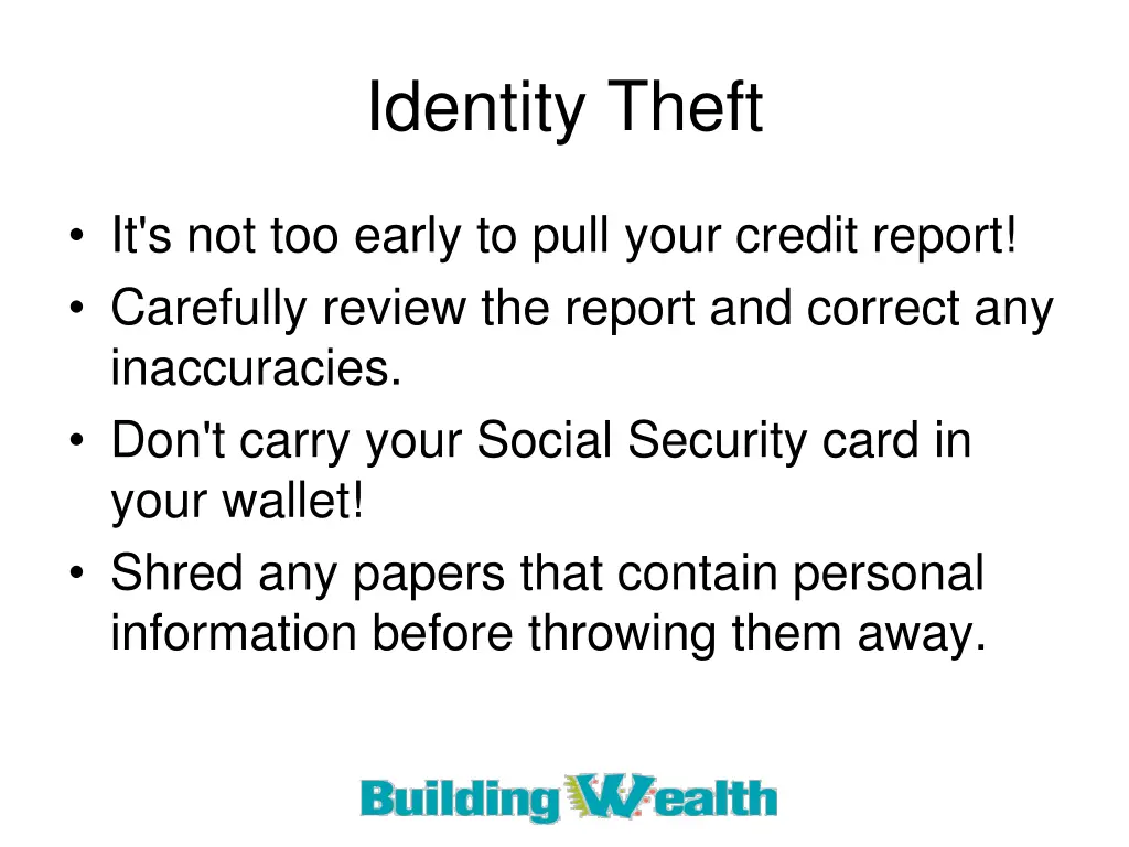 identity theft