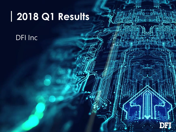 2018 q1 results