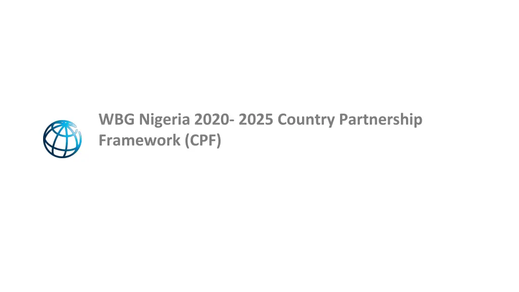 wbg nigeria 2020 2025 country partnership