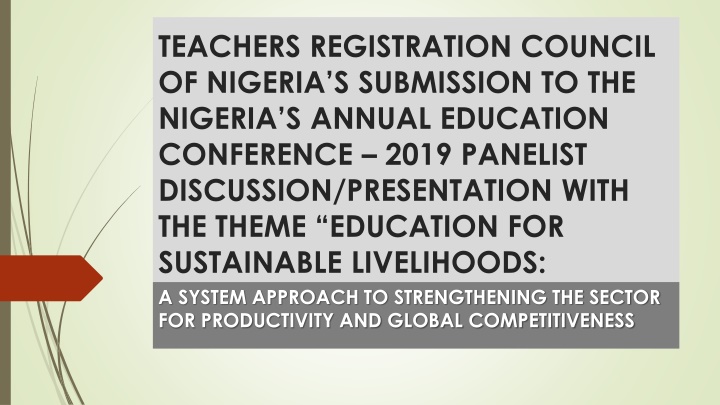 teachers registration council of nigeria