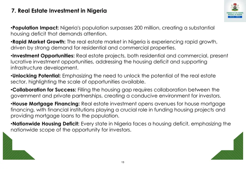 7 real estate investment in nigeria