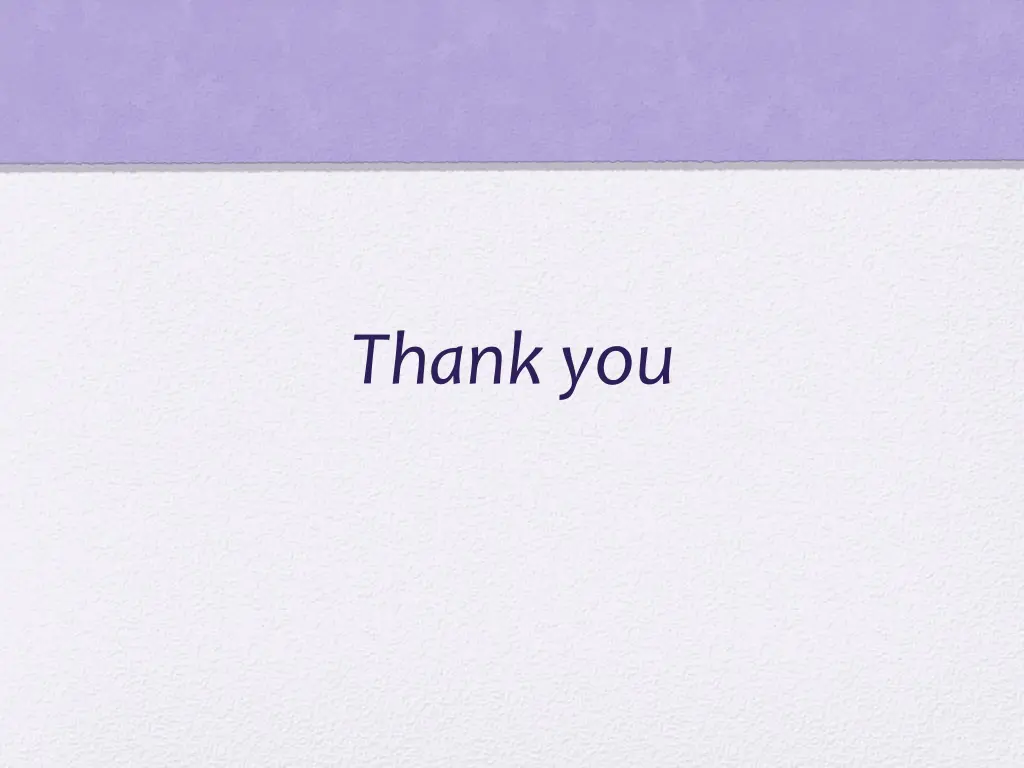 thank you