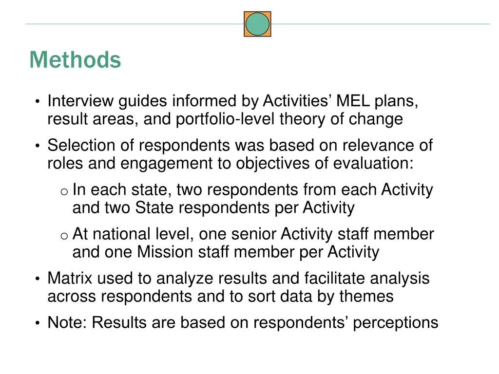 methods