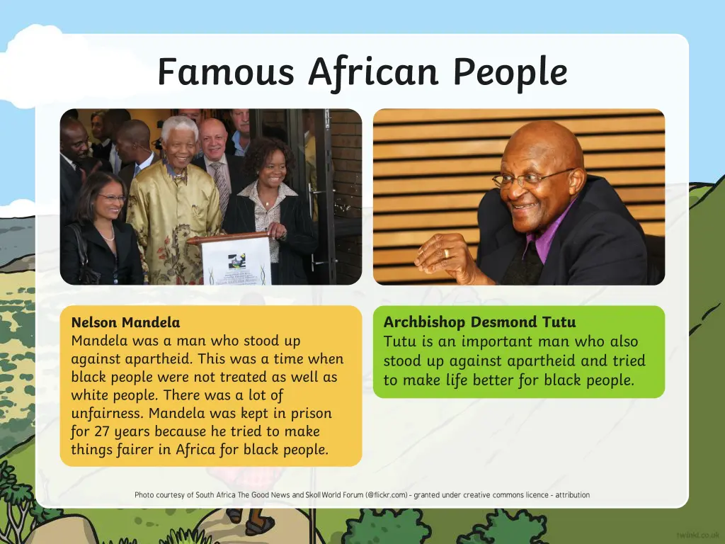 famous african people