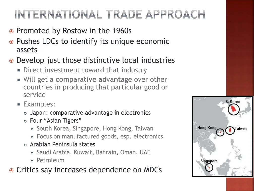 international trade approach