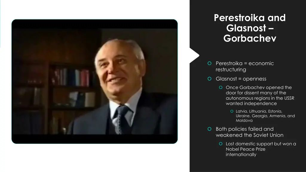 perestroika and glasnost gorbachev