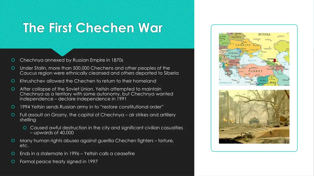 the first chechen war