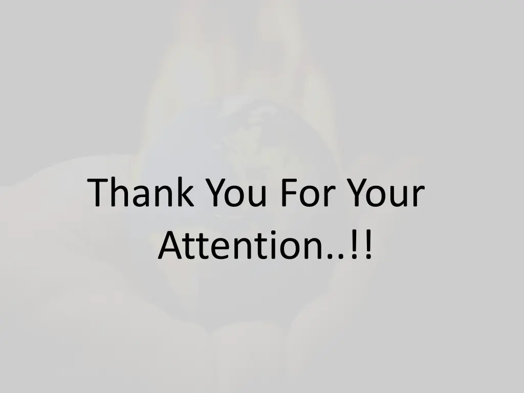 thank you for your attention
