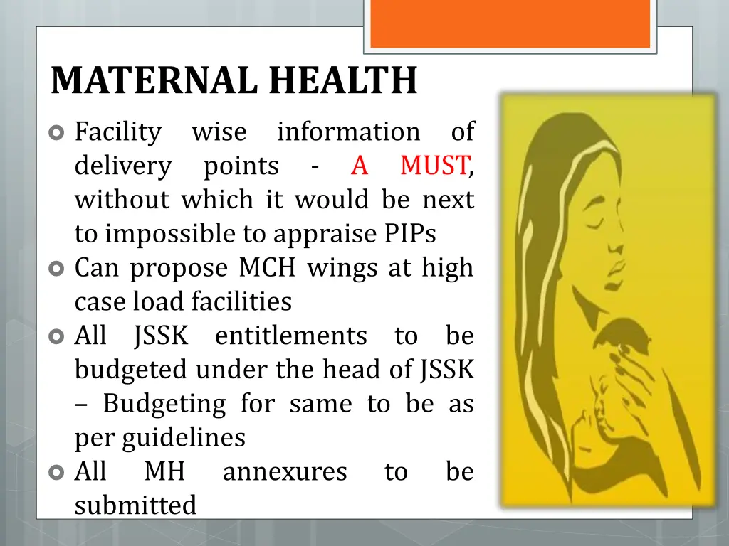 maternal health