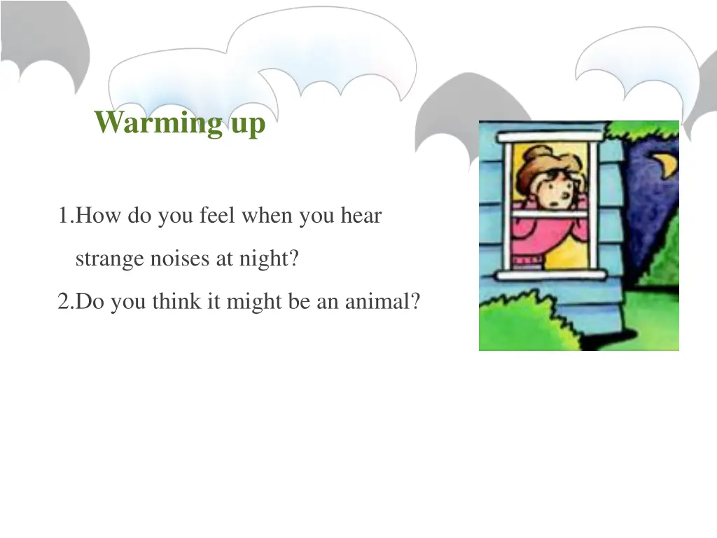 warming up