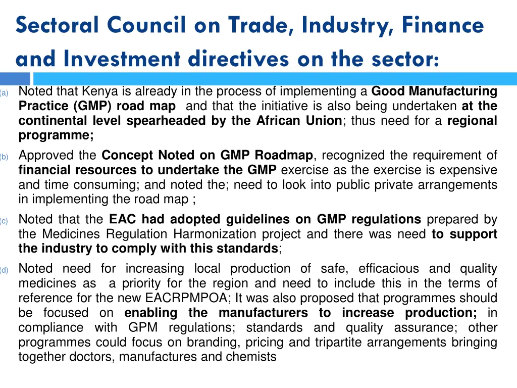 sectoral council on trade industry finance 1