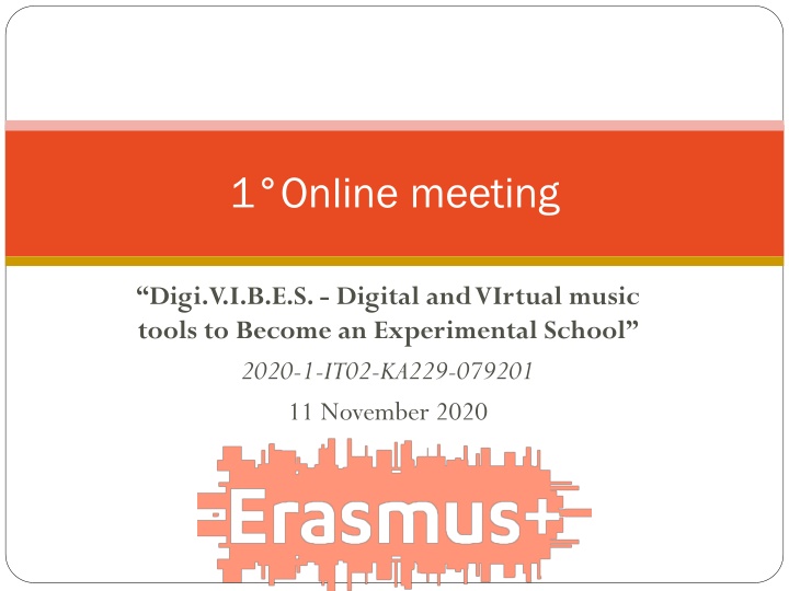 1 online meeting