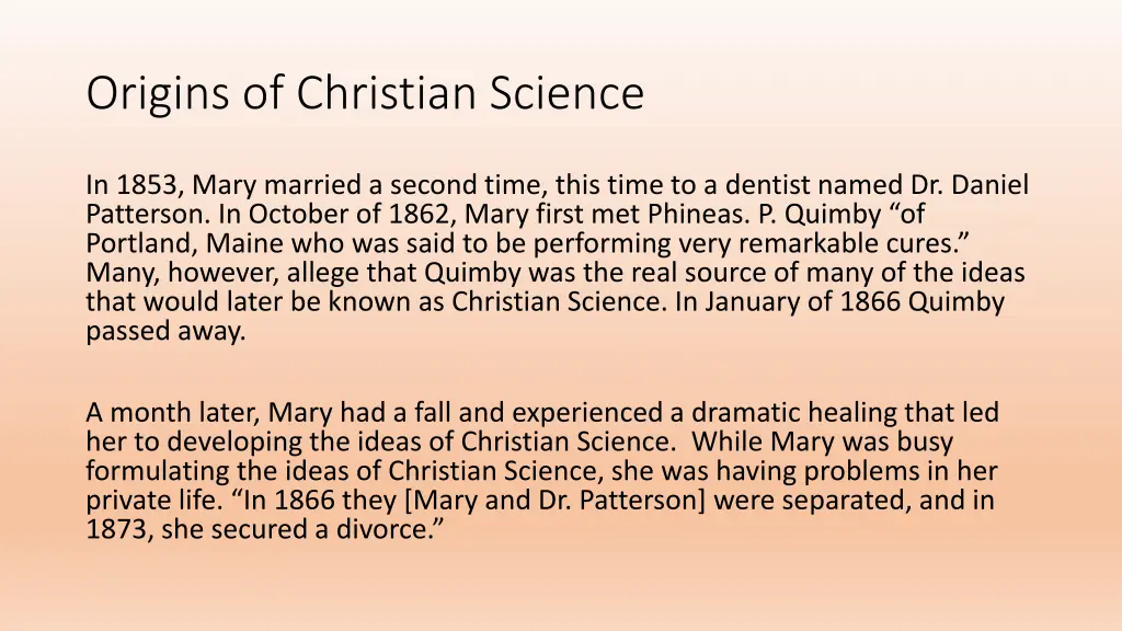 origins of christian science 2