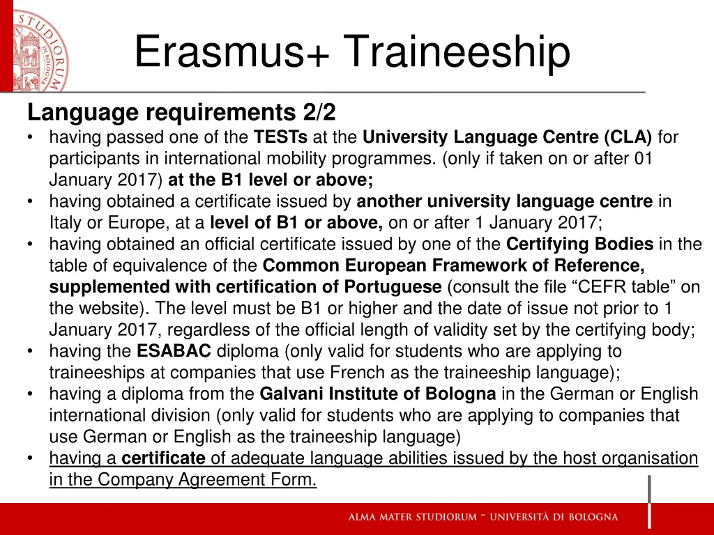 erasmus traineeship 11