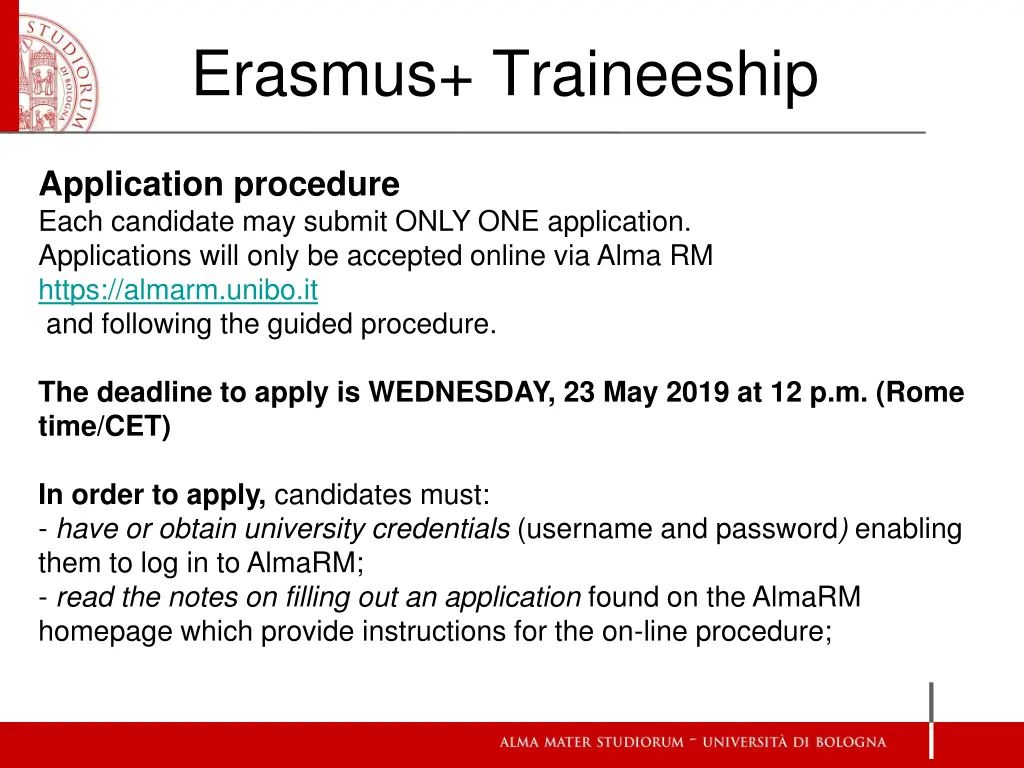 erasmus traineeship 12