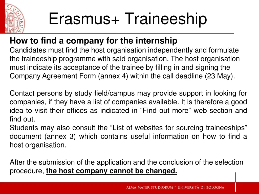 erasmus traineeship 15