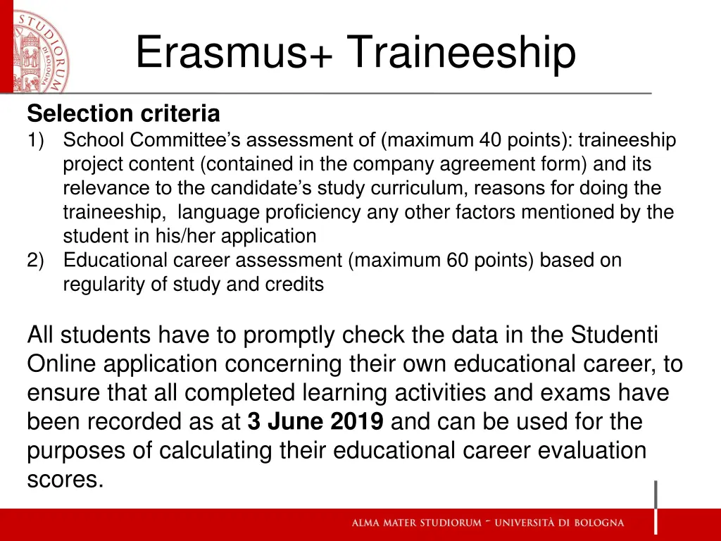 erasmus traineeship 17