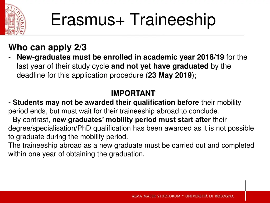erasmus traineeship 6