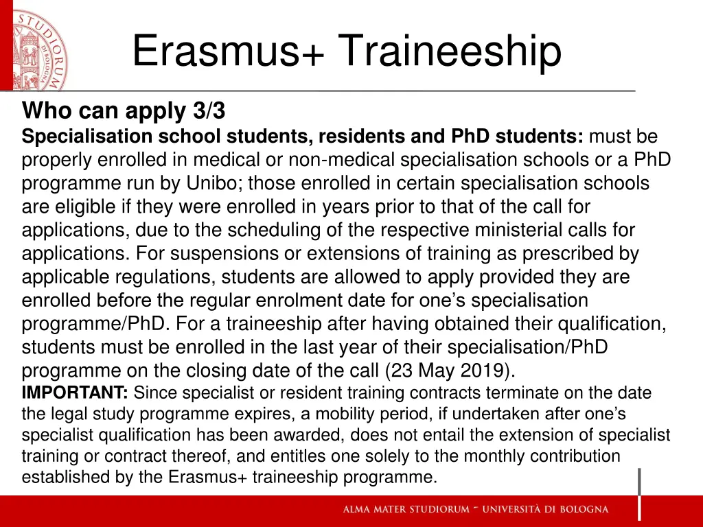 erasmus traineeship 7
