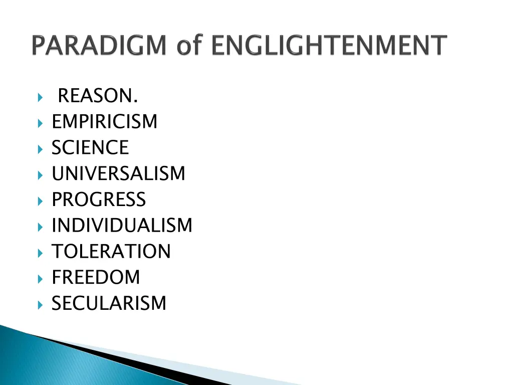 reason empiricism science universalism progress
