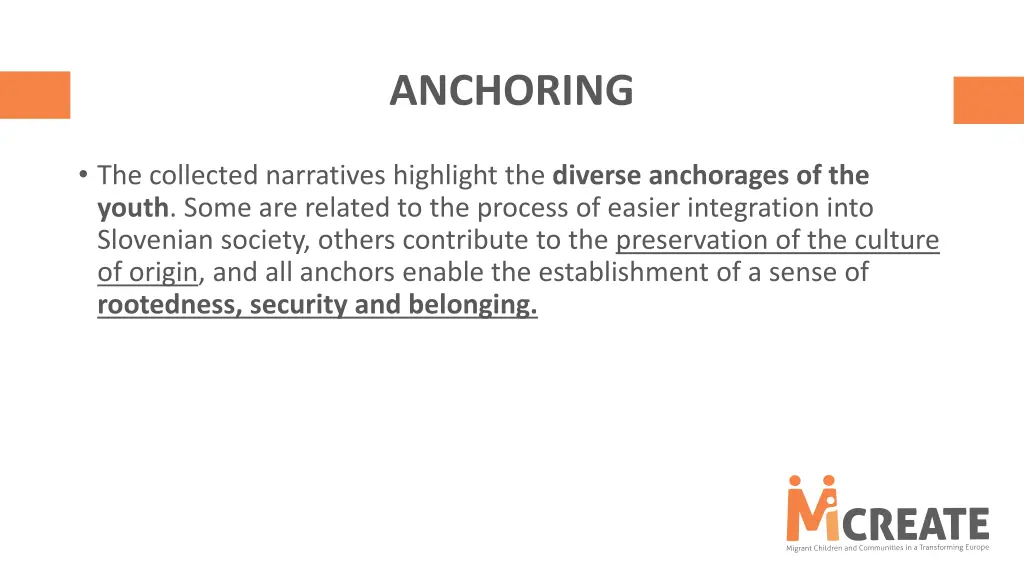anchoring