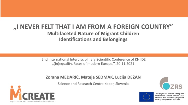 i never felt that i am from a foreign country