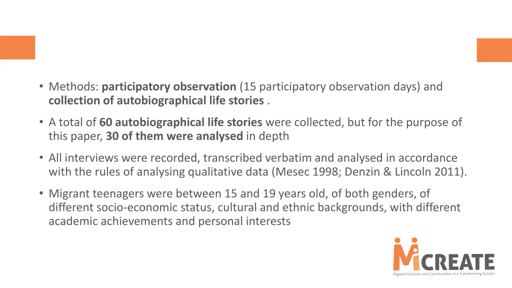 methods participatory observation