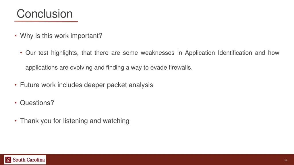 conclusion