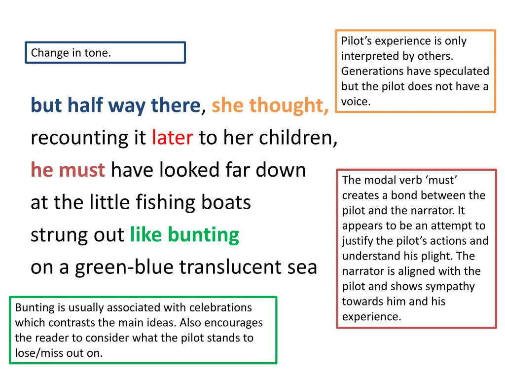 pilot s experience is only interpreted by others