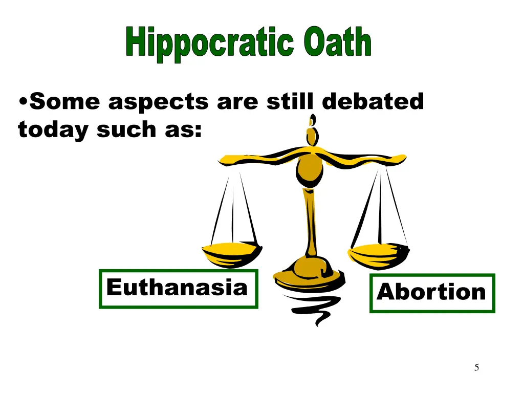 hippocratic oath 1