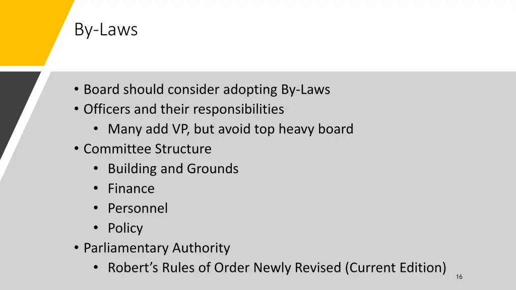 by laws